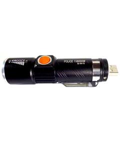 Тактический ручной фонарь Poliсe BL 515-T6 ZOOM, Фонарь с USB зарядкой