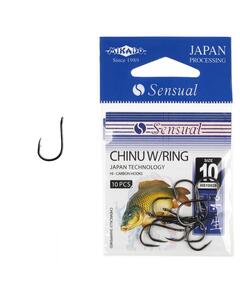 Крючки Mikado Sensual - CHINU W/RING  10026-2B