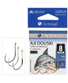 Крючки Mikado Sensual - AJI DOUSKI W/RING 10092-8B