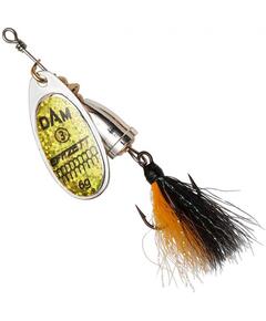 Блесна вращающаяся DAM FZ Executor Dressed Spinner #2 4g S Reflex Gold