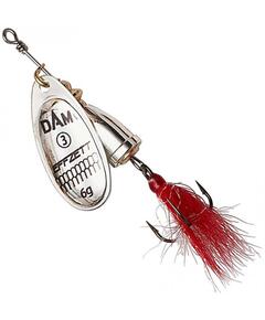 Блесна вращающаяся DAM FZ Executor Dressed Spinner #4 8g S Silver