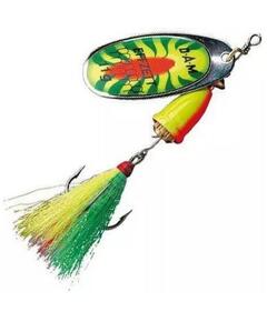 Блесна вращающаяся DAM FZ Executor Dressed Spinner #2 4g S Fireshark
