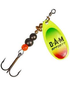 Блесна вращающаяся DAM FZ Fluo Spinner #3 6g S Trio