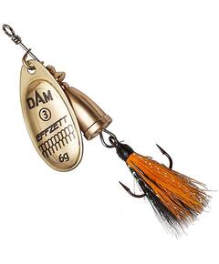 Блесна вращающаяся DAM FZ Executor Dressed Spinner #5 11g S Gold