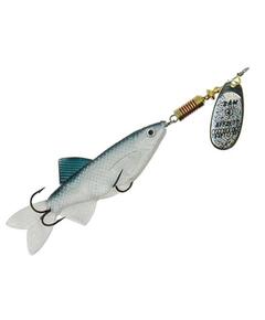 Блесна вращающаяся DAM FZ SPINNER MINNOW Silver/Blue 7g 