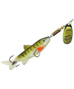 Блесна вращающаяся DAM FZ SPINNER MINNOW Gold/Green 3g 