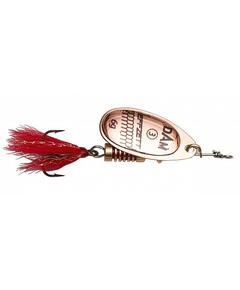 Блесна вращающаяся DAM FZ Standard Dressed Spinner #3 6g S Copper