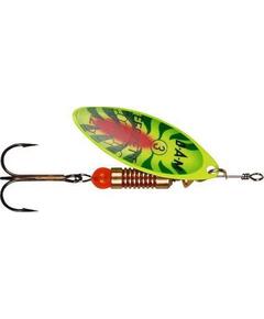 Блесна вращающаяся DAM FZ Predator Spinner #1 4g S Fireshark