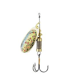 Блесна вращающаяся DAM FZ Nature 3D Spinner #2 4g S Brown Trout