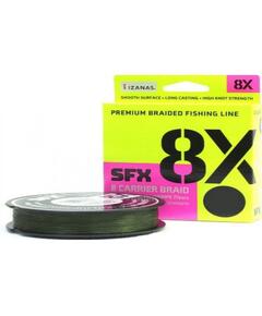 Леска плетеная SUFIX SFX 8X Braid Low Vis Green 135m 22.3kg 0.285mm
