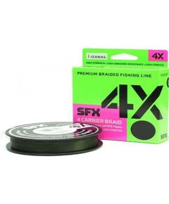 Леска плетеная SUFIX SFX 4X Braid Low Vis Green 135m 0.128mm 5.5kg