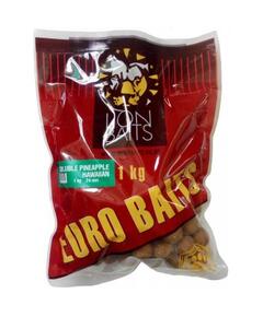 Lion Baits бойлы растворимые серии EURO BAITS 24 мм ананас Гавайский - 1 кг