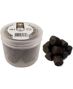 Lion Baits Пеллетс COPPENS BLACK HALIBUT (просверленный) 20мм - 100 гр