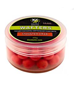 Lion Baits Wafters насадочный Бойл нейтральной плавучести Monster Crab 14мм 40гр