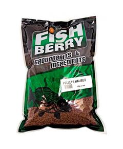 FISHBERRY Пеллетс карповый (палтус, цв. -бордовый) 2мм - 1 кг