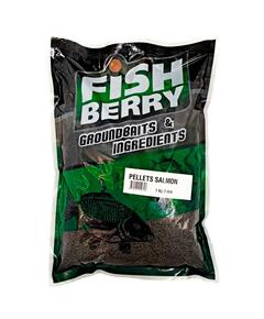 FISHBERRY Пеллетс карповый (лосось, цв. -темный) 2мм - 1 кг