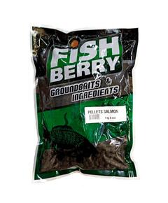 FISHBERRY Пеллетс карповый (лосось, цв. -темный) 8мм - 1 кг