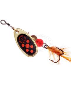 Блесна Mepps Black Fury MOUCH 1 Orange OR золото 3,5g    (C39)