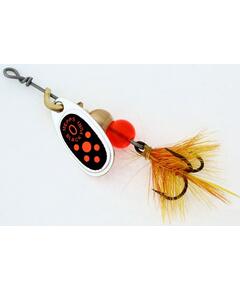 Блесна Mepps Black Fury Mouch 0 Orange Silver 2g    (B22)