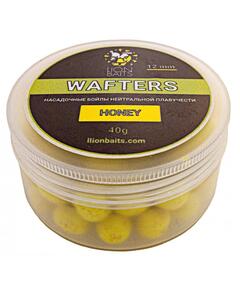 Lion Baits Бойлы нейтральной плавучести Wafters HONEY Мед 12 мм 40 гр