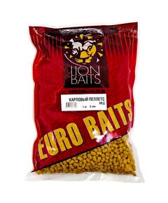 Lion Baits Пеллетс карповый Carp pellets Мед желтый 6 мм - 1кг