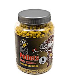 Lion Baits Пеллетс карповый Carp pellets Тигровый орех 6 мм - 300 гр