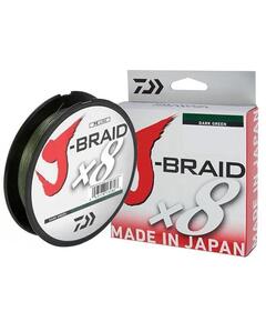 Леска плетеная DAIWA J-Braid X8 0,20 мм 150 м (зеленая)