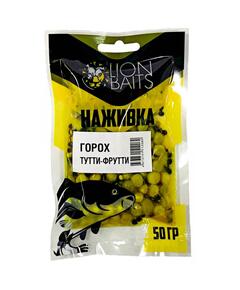 LION BAITS Горох насадочный "Наживка" натуральный "Тутти-Фрутти" 50гр
