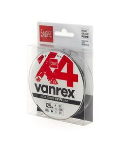 Леска плет. Lucky John Vanrex х4 BRAID Moss Green 125/008