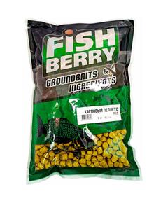 Пеллетс карповый Carp pellets "Мед" (желтый) 10мм - 1кг