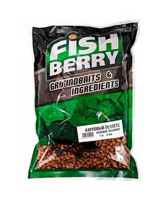 Пеллетс карповый Carp pellets "Кальмар-Осьминог" (коричневый) 6мм - 1кг