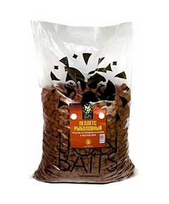 Lion baits Пеллетс карповый (криль, цвет - оранж) 18мм - 15 кг