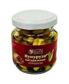 Lion baits Кукуруза натуральная в стеклянной банке "Кукуруза" 110мл