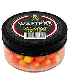 Бойлы нейтральной плавучести двухцветные (Wafters) "Тигровый орех-Кукуруза" 12мм