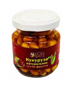 Lion baits Кукуруза натуральная в стеклянной банке "Тутти фрутти" 110мл