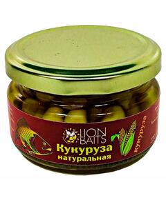Lion baits Кукуруза натуральная в стеклянной банке "Мандарин" 110мл