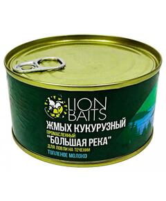 Жмых кукурузный промасленный "Большая река" Топленое молоко 10шт