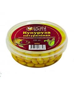 Lion baits Кукуруза натуральная в пластиковой банке "Мед" 125мл