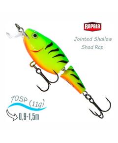 Воблер RAPALA Jointed Shallow Shad Rap 07, FT