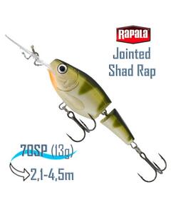 Воблер RAPALA Jointed Shad Rap 07, YP