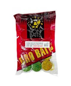 Lion baits Пылящие диски для прикармливания Флюро-Светофор "Слива королевская" 15шт