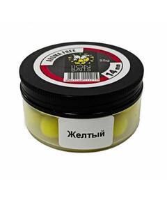 Lion Baits Бойлы плавающие Pop-Up "Aroma Free" (без аромы) желтые 14 мм