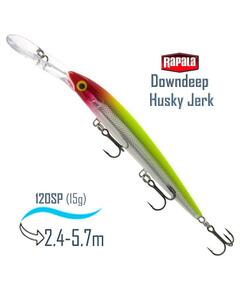 Воблер RAPALA Downdeep Husky Jerk 12, CLN