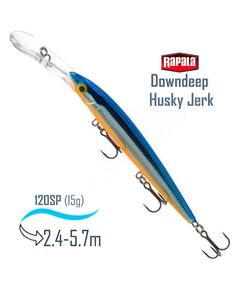 Воблер RAPALA Downdeep Husky Jerk 12, SB