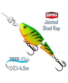 Воблер RAPALA Jointed Shad Rap 07, FT