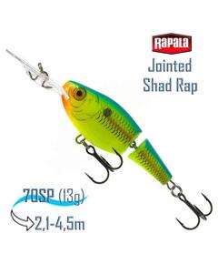 Воблер RAPALA Jointed Shad Rap 07, PRT