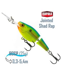 Воблер RAPALA Jointed Shad Rap 09, PRT