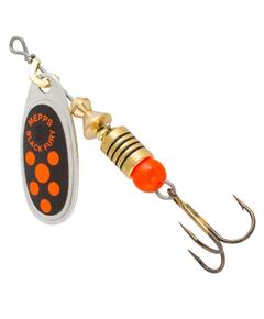 Блесна Mepps Black Fury 0 Orange AG серебро/красн.точ 2g    (B18)