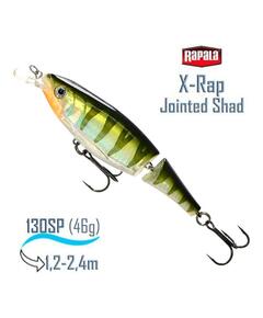 Воблер RAPALA X-Rap Jointed Shad 13, YP