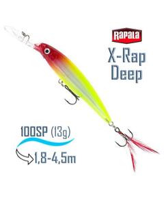 Воблер RAPALA X-Rap Deep 10, CLN